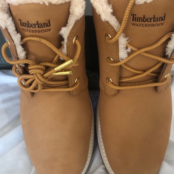 Timberland Men's Brown Chukka Boots with Shearling Lining - Picture 3 of 6